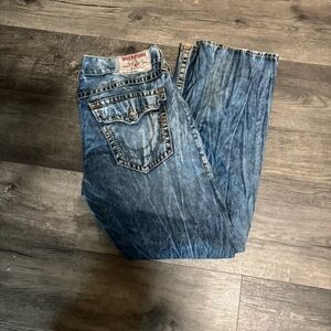 True Religion Men's Relaxed Denim Jeans